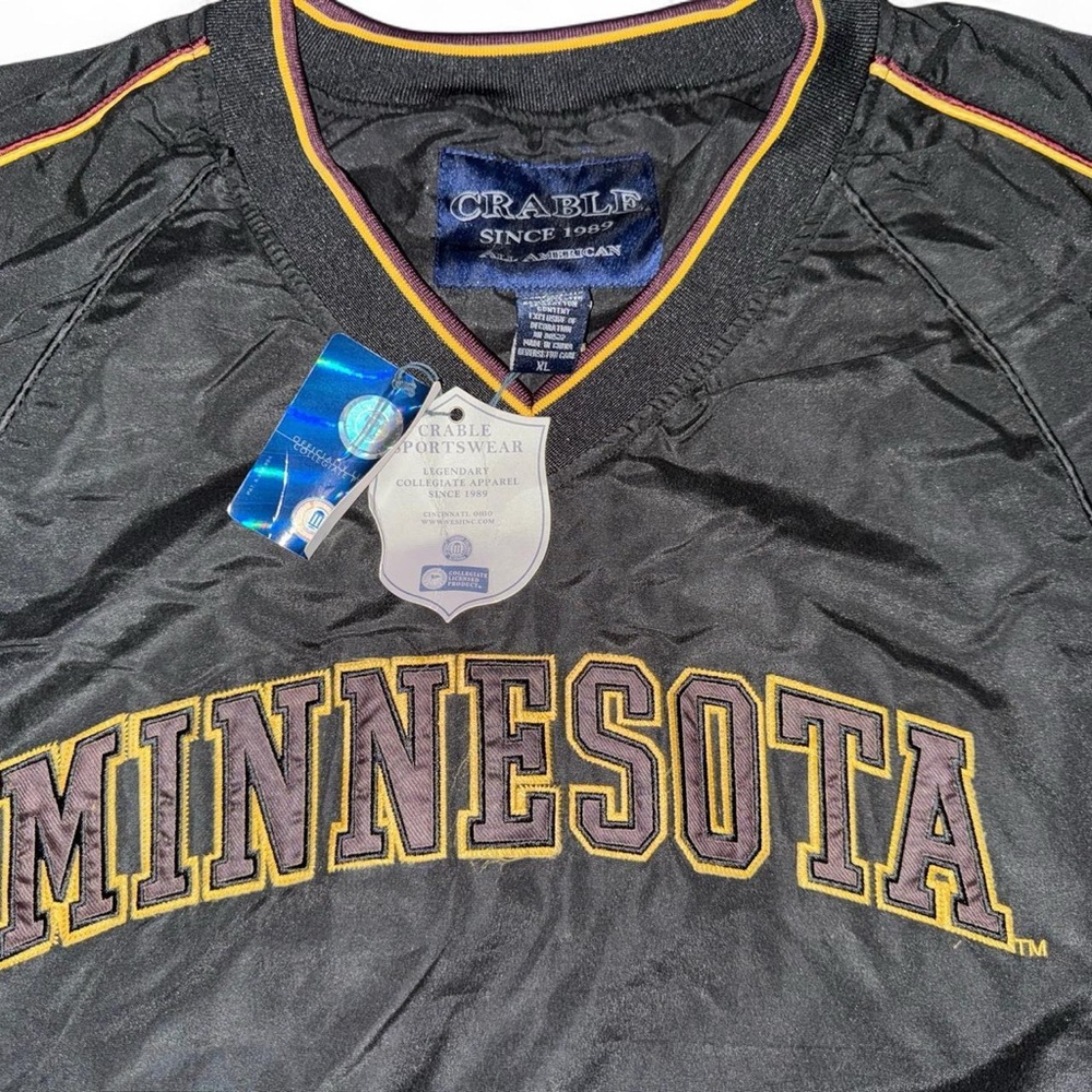 Minnesota gophers pullover jacket - Picture 3 of 4